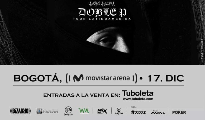 Peso-Pluma Peso Pluma se presentará en el Movistar Arena de Bogotá.
