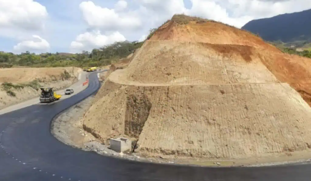 El importante tramo de la vía Panamericana que tendrá cierre por obras Parte de obras de la vía Panamericana.