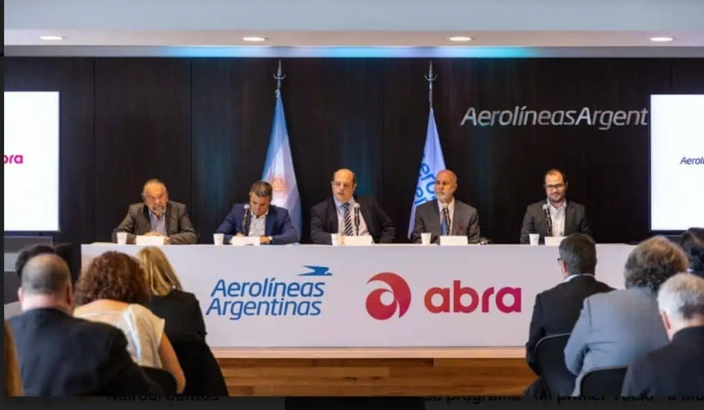 Grupo Abra y Aerolíneas Argentinas firman nuevo acuerdo de código compartido Grupo Abra