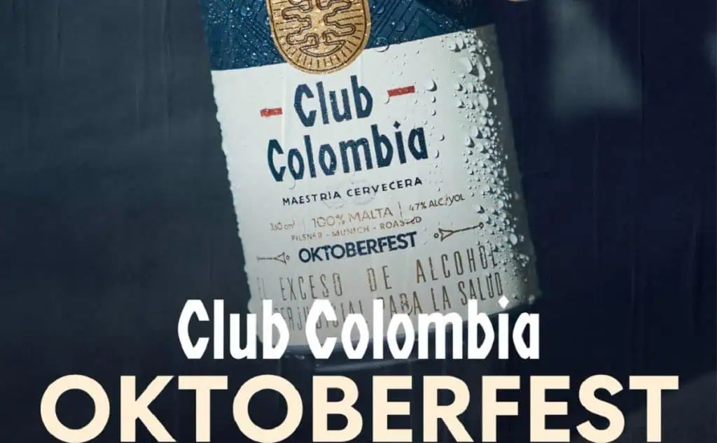 Luego de tres años, Club Colombia vuelve para celebrar el Oktoberfest Luego de tres años, Club Colombia vuelve para celebrar el Oktoberfest
