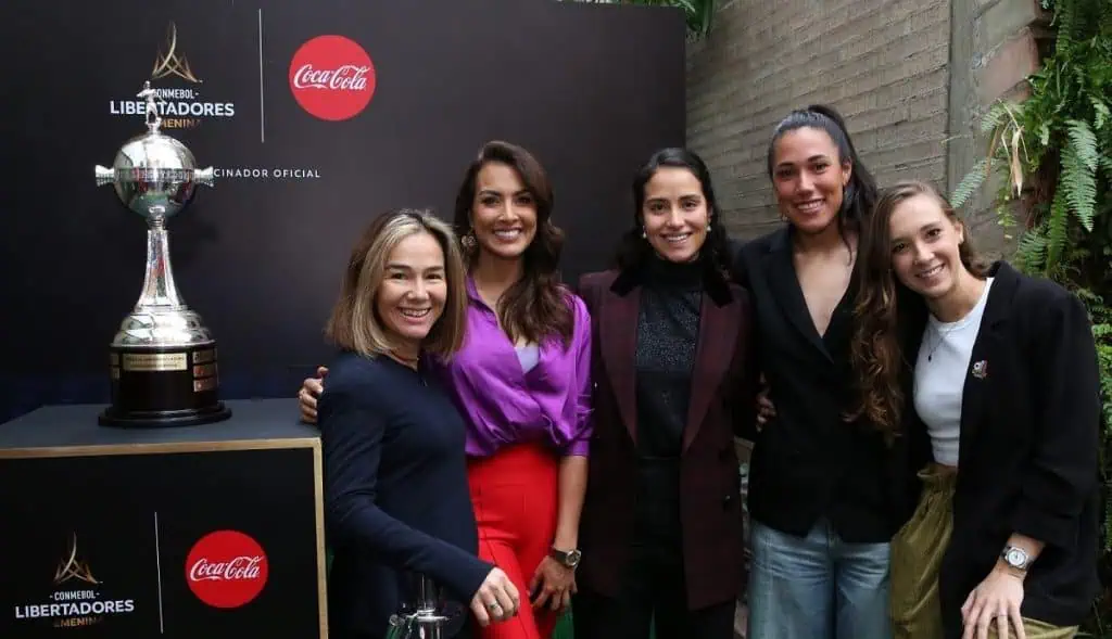 Coca Cola impulsa el empoderamiento en la Conmebol Libertadores Femenina 2023 Coca Cola impulsa el empoderamiento en la Conmebol Libertadores Femenina 2023