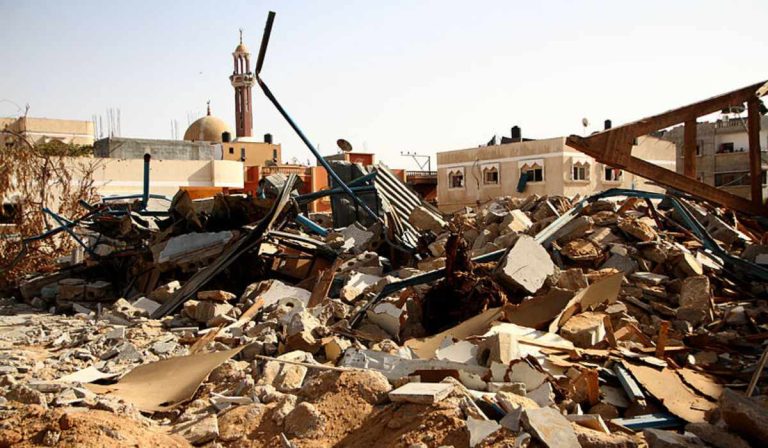 Franja de Gaza, epicentro del conflicto de Israel