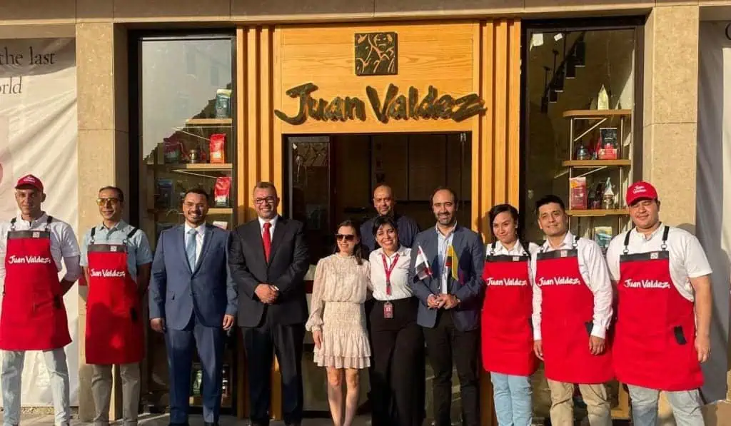 Juan Valdez abre su primera tienda en Egipto Juan Valdez en Egipto