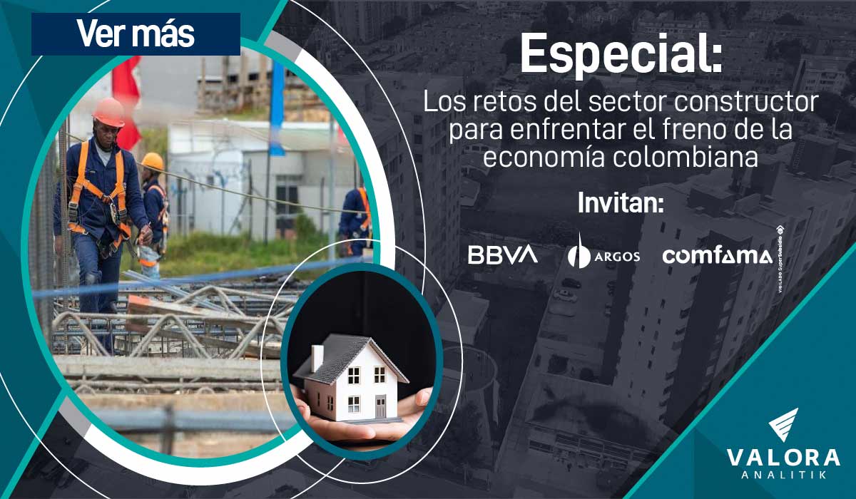 Los retos del sector constructor para enfrentar el freno de la economía colombiana