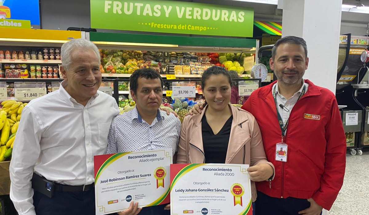 Más de 2.000 tenderos en Colombia hacen parte del programa Aliados del Grupo Éxito