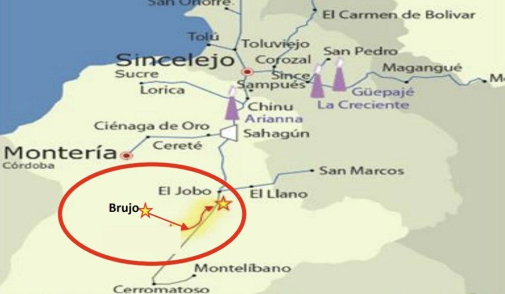 Mapa de proyecto de NG Energy