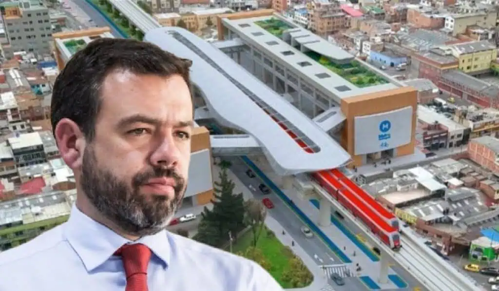 Galán se planta con el metro de Bogotá: no habrá cambios para que sea subterráneo Galán y metro de Bogotá