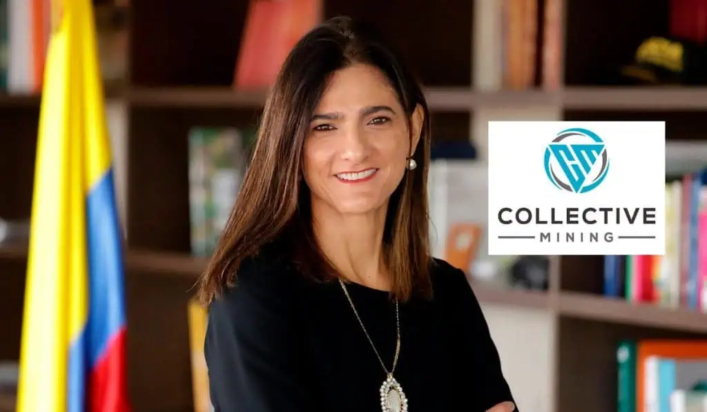 Ángela María Orozco, exministra de Transporte, llega a Junta Directiva de Collective Mining Ángela María Orozco, llega a dirigir minera Collective Mining
