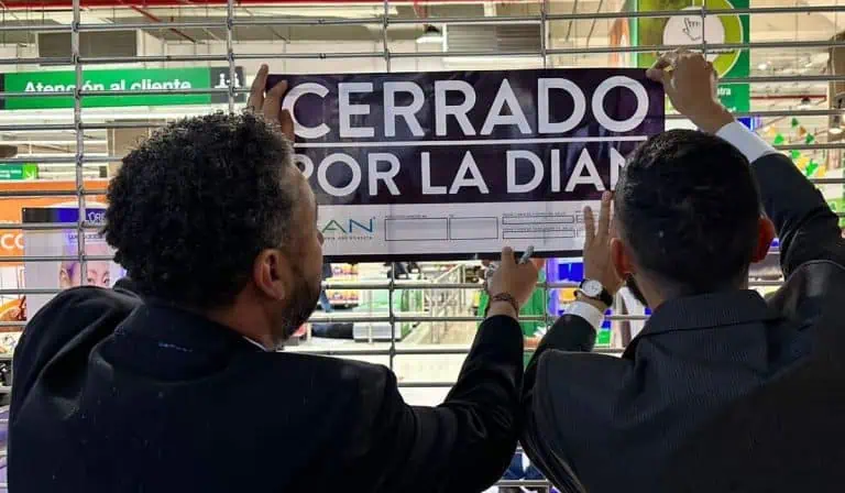 DIAN ordena el cierre de Jumbo