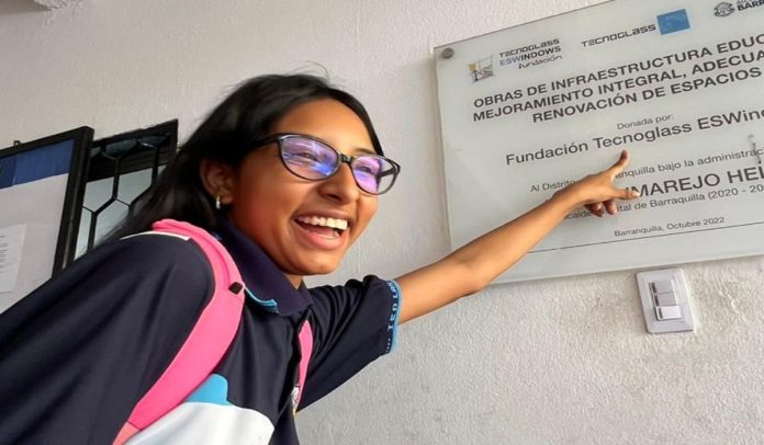 Fund. Tecnoglass Colegio Las Flores en Barranquilla
