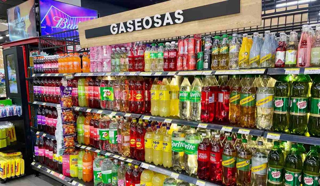 Gaseosas en comercios