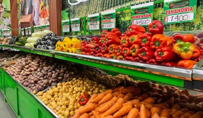 Producción de alimentos en Colombia.