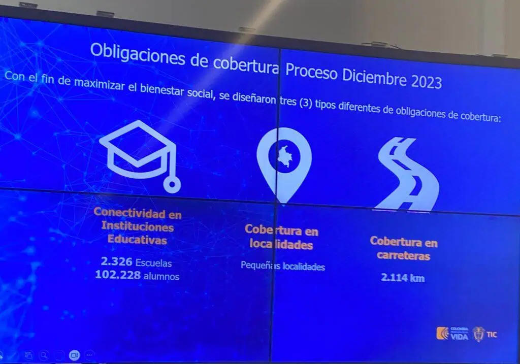 Subasta 5G en Colombia es inamovible pese a cambios que piden Contraloría y SIC: MinTic Lizcano Obligaciones de cobertura