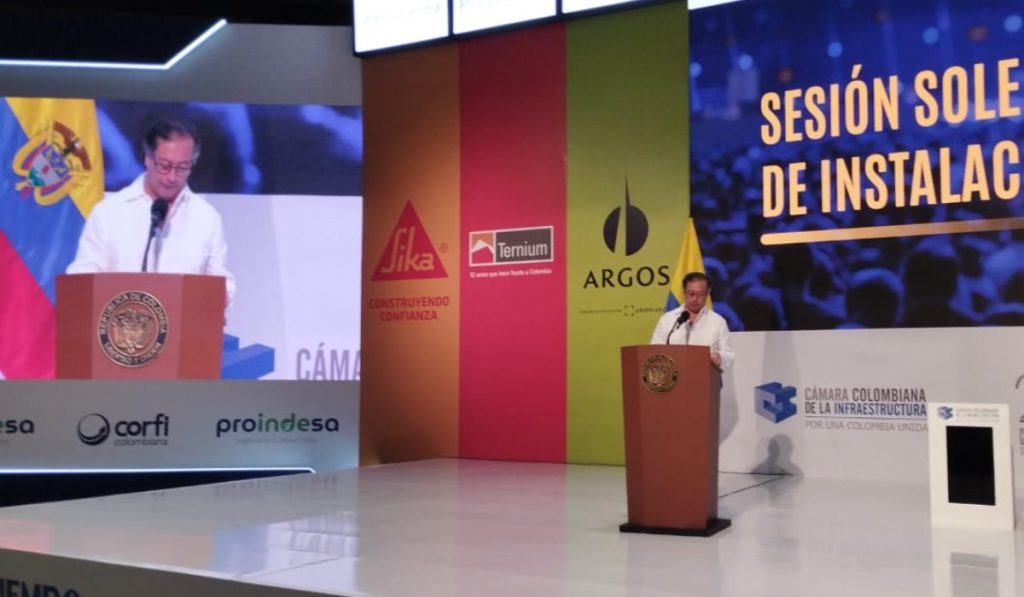 Gustavo Petro en la CCI