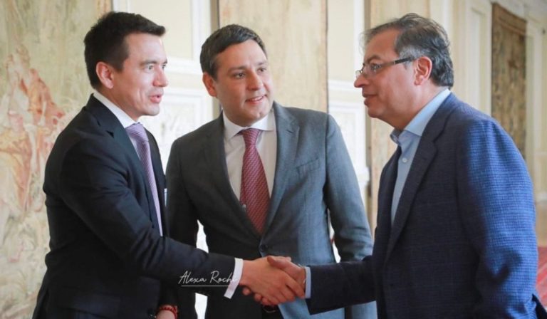 Gustavo Petro irá a posesión de Daniel Noboa en Ecuador