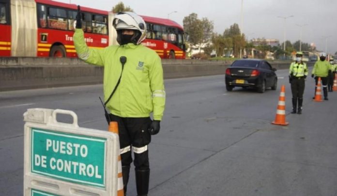 Plan éxodo en Bogotá