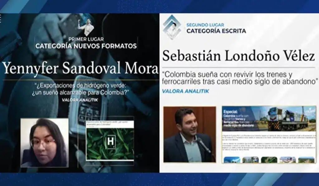 Valora Analitik consigue primer y segundo lugar en Premio Nacional al Periodismo Económico de la ANIF Valora Analitik consigue primer y segundo lugar en Premio Nacional al Periodismo Económico de la ANIF