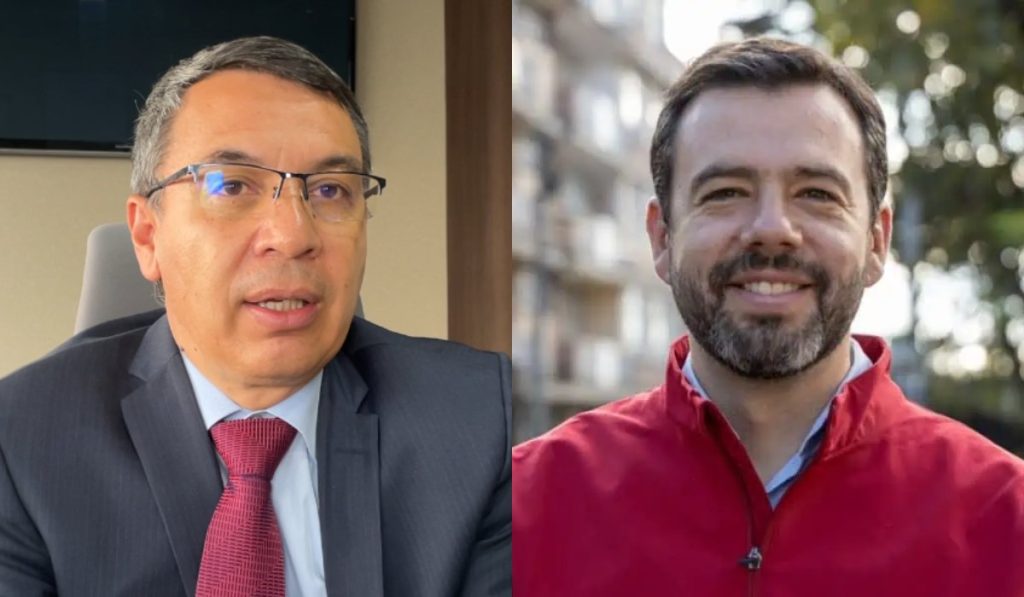 Ministro William Camargo y alcalde Carlos Fernando Galán