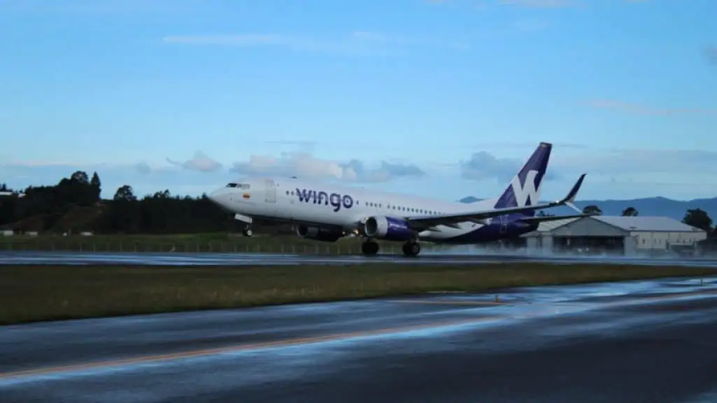 Wingo espera aumentar un 40 % el número de pasajeros transportados en Semana Santa Wingo