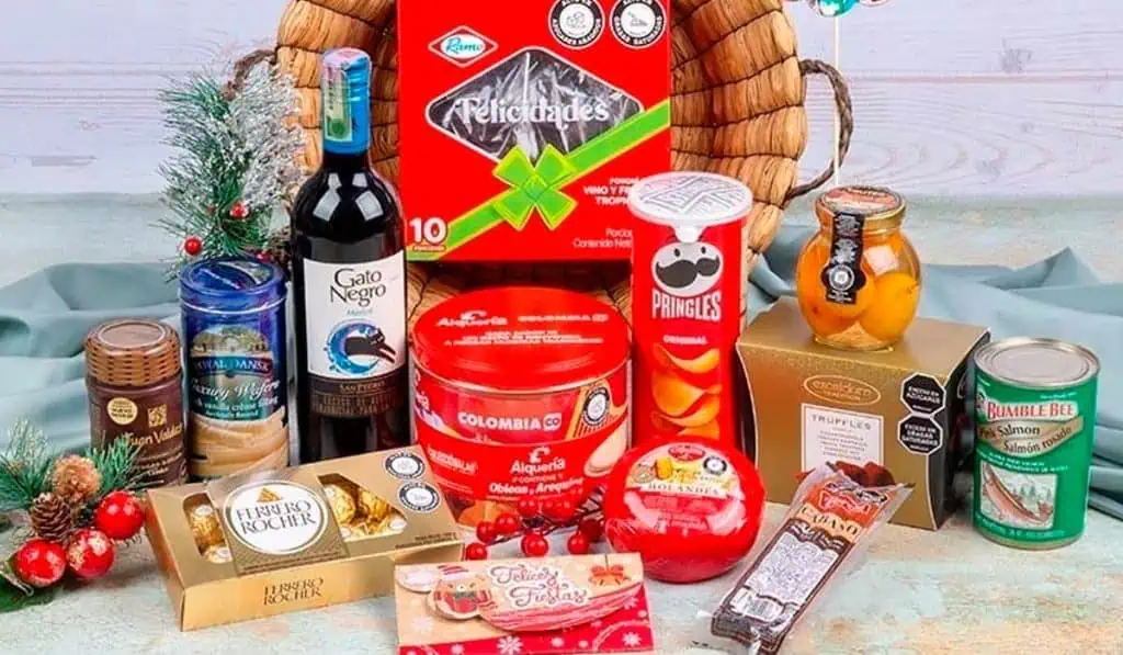 ¿Con cuánto dinero puede regalar una ancheta para Navidad en Colombia? Ancheta para obsequiar en Navidad.