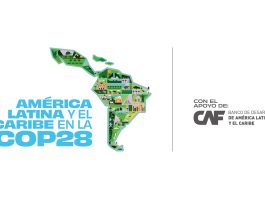 Logo pabellón América Latina y el Caribe en la COP28