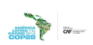 Logo pabellón América Latina y el Caribe en la COP28