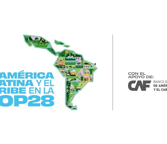 Logo pabellón América Latina y el Caribe en la COP28