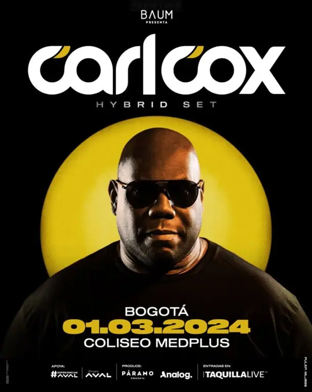 Carl Cox anunció una nueva presentación en Bogotá; así puede conseguir las boletas Carl Cox
