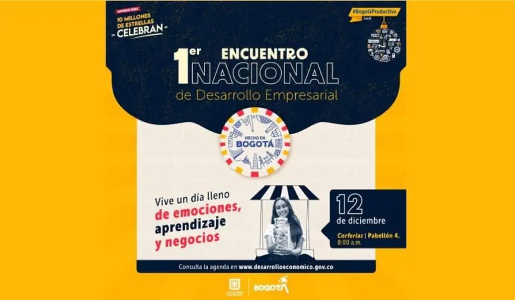 Bogotá tendrá el Encuentro Nacional de Desarrollo Empresarial este martes, así puede participar Bogotá tendrá el Encuentro Nacional de Desarrollo Empresarial este martes, así puede participar