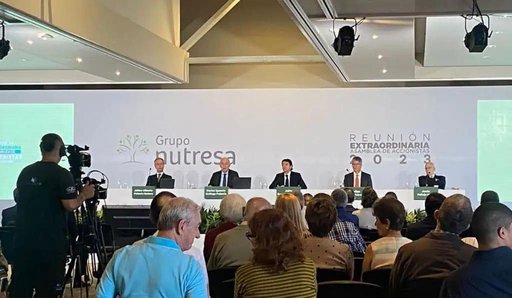 Gilinski no presentó propuesta para cambio de Junta Directiva de Grupo Nutresa Asamblea de Grupo Nutresa el 28 de diciembre.