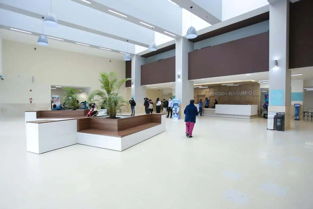 Listo primer hospital en Colombia que se construyó por APP: se invirtió medio billón de pesos El hospital generó 2.350 empleos directos.
