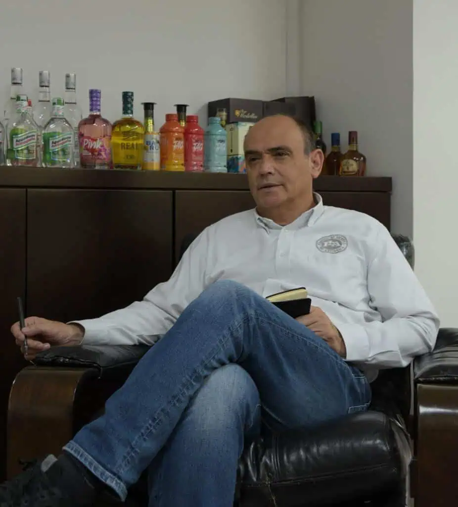 Las medidas que tienen en jaque al ron Viejo de Caldas Javier Hurtado, gerente de la FLA. Foto: FLA
