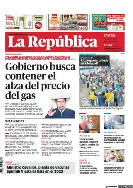 Diario La República de Perú atraviesa difícil situación financiera: van más de 200 despidos en 2023 LR Perú