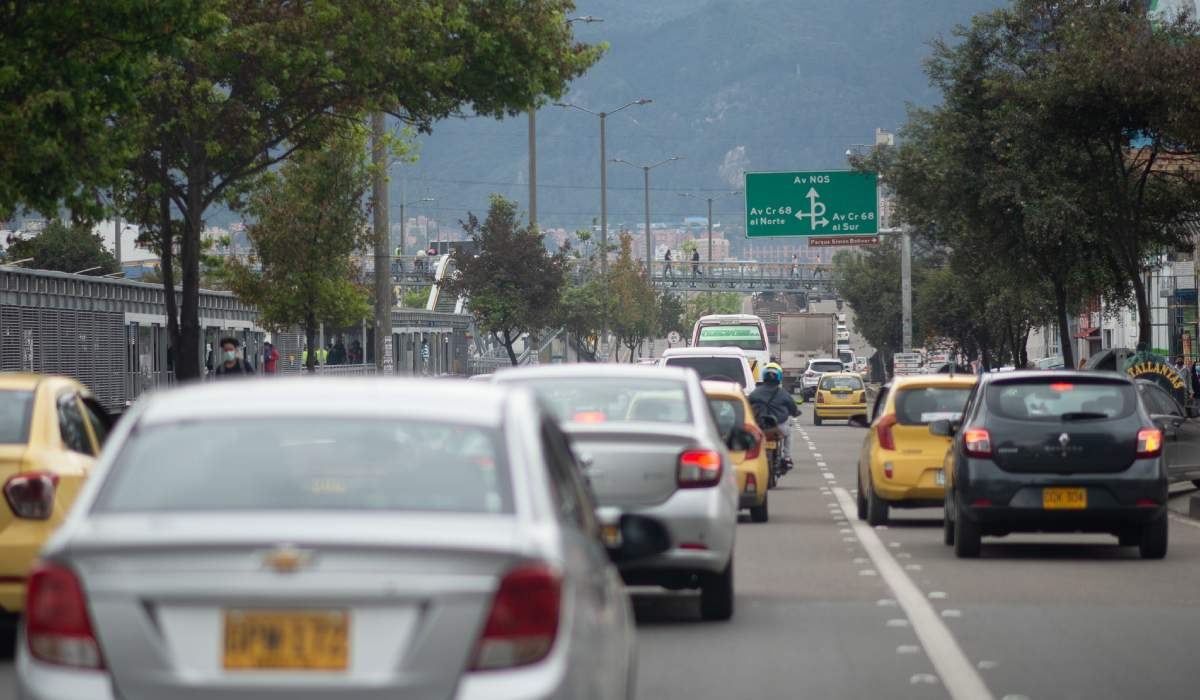 Carros en Bogotá