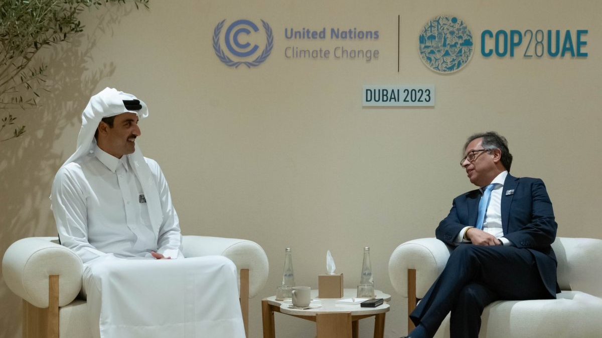 Petro buscará Tratado de Libre comercio entre Qatar y Colombia