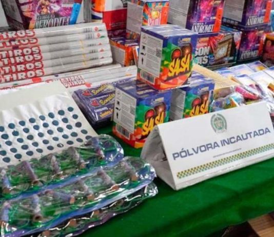 En Bogotá está prohibido el uso y venta de pólvora en personas no expertas