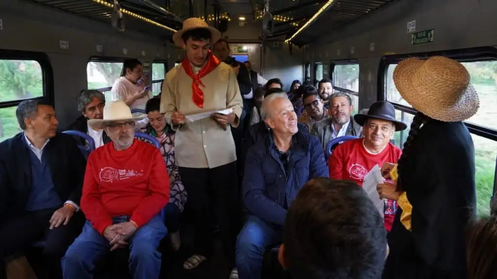 Esta es la nueva ruta navideña que se podrá recorrer en tren por el departamento de Boyacá Boyacá en Tren. Foto: MinComercio