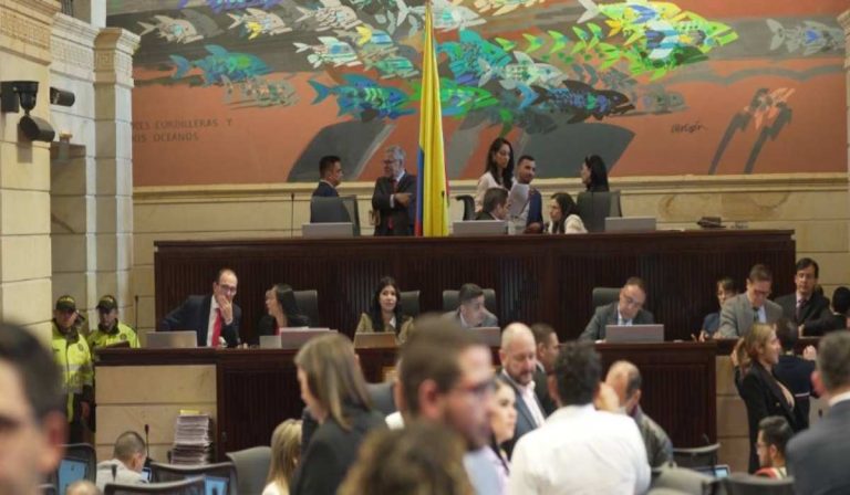 Debate de la reforma a la salud de Colombia.