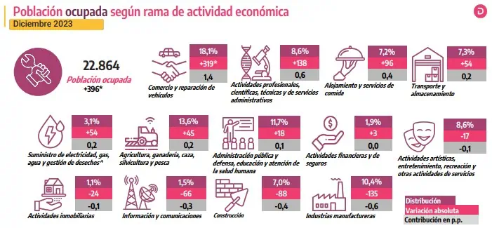 ¿Qué sectores generaron más empleo en Colombia durante 2023? Actividades que más generan empleo en Colombia