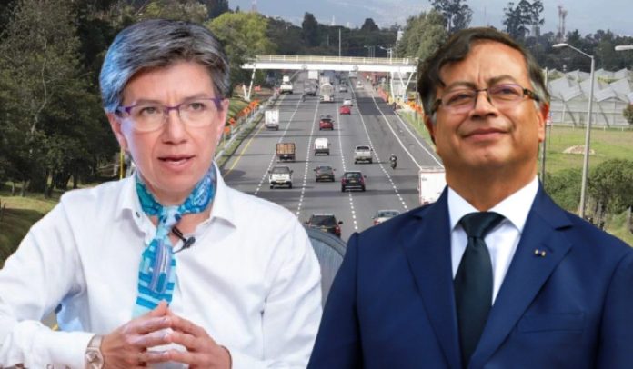 Claudia López culpó al gobierno de Gustavo Petro de frenar ampliación de la Autopista Norte