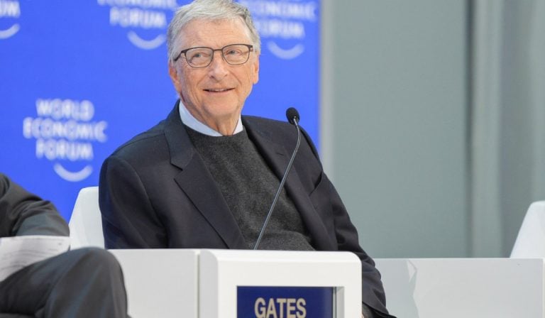 Bill Gates en el Foro Económico Mundial 2024