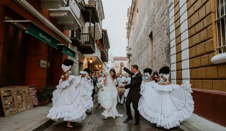 Bodas extranjeras en Colombia.