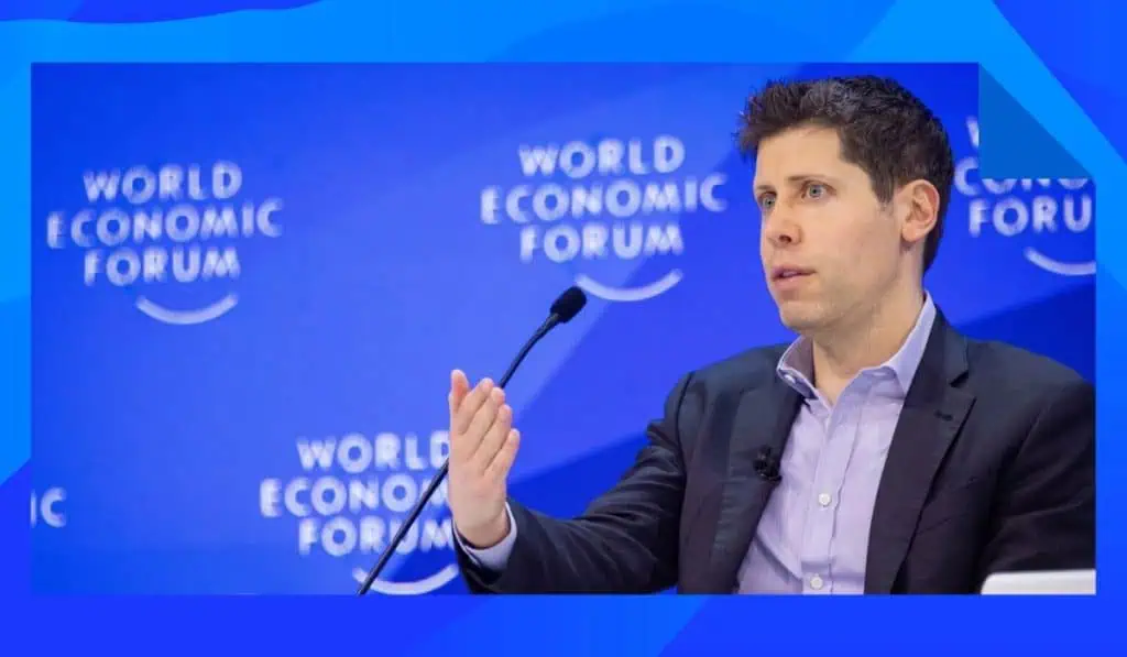 Open AI anuncia su nuevo modelo de ChatGPT: así es la inteligencia artificial Sam Altman habla sobre inteligencia artificial en Davos CEO Open AI