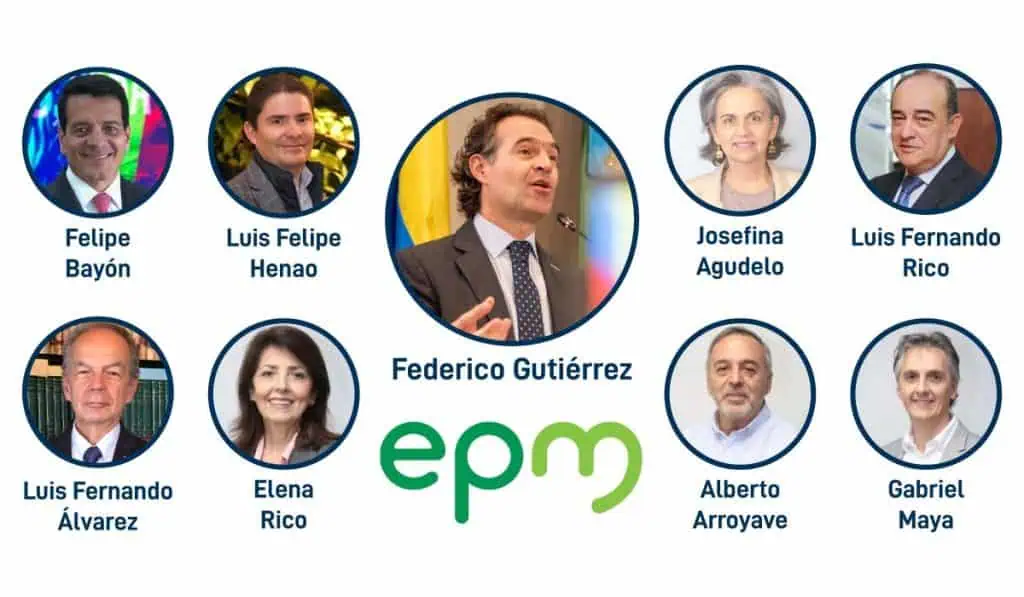 Junta de EPM alerta por balance financiero de filiales Afinia y Emvarias Nueva Junta Directiva EPM