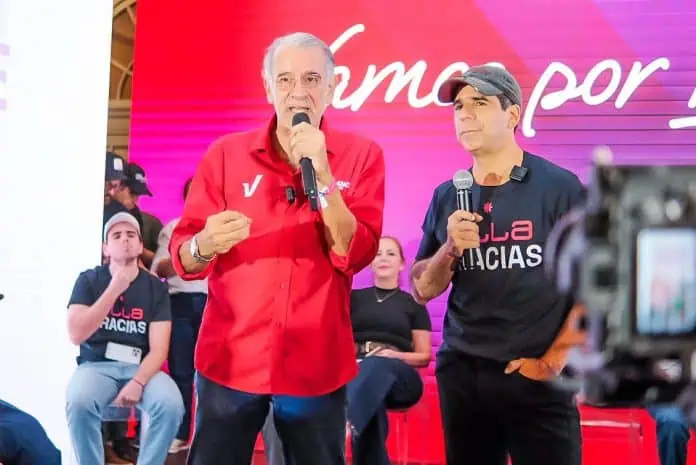 Petro cita a Verano y Char para recuperar sede de Panamericanos 2027 Gobernador del Atlántico, Eduardo Verano y alcalde de Barranquilla, Alejandro Char