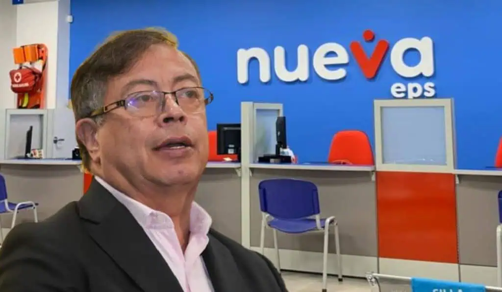 Petro anuncia capitalización de Nueva EPS y dice que hay mejoras en las intervenidas Nueva EPS en Colombia