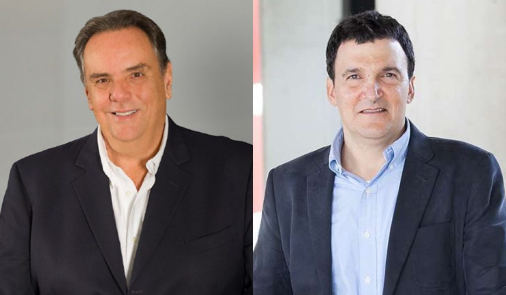 Jorge Mario Velásquez y Juan Esteban de Grupo Argos y Cementos Argos