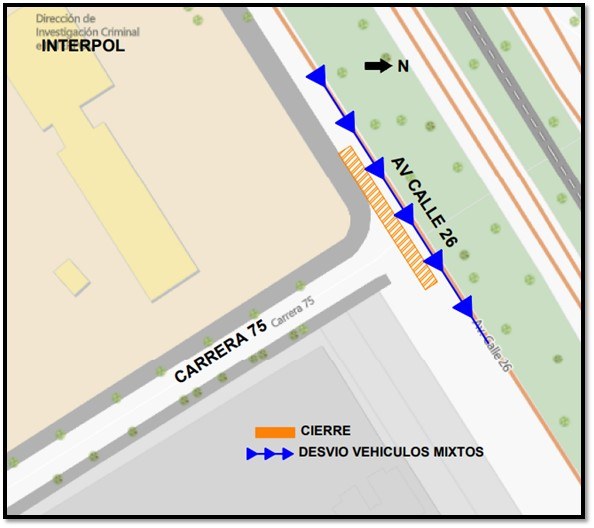 Av calle 26 con carrera 75