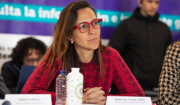 María del Pilar López secretaria de Desarrollo Económico