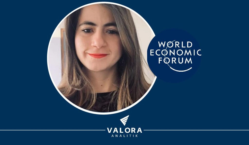Mia Perdomo, joven líder del Foro Económico